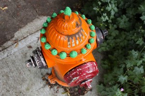 frosting fire hydrant