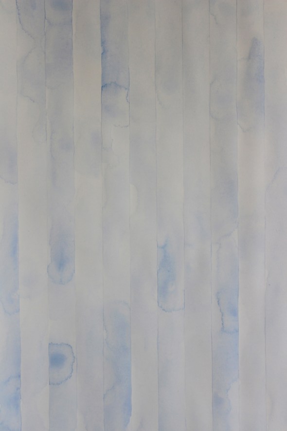 blue watercolor stripes wallpaper