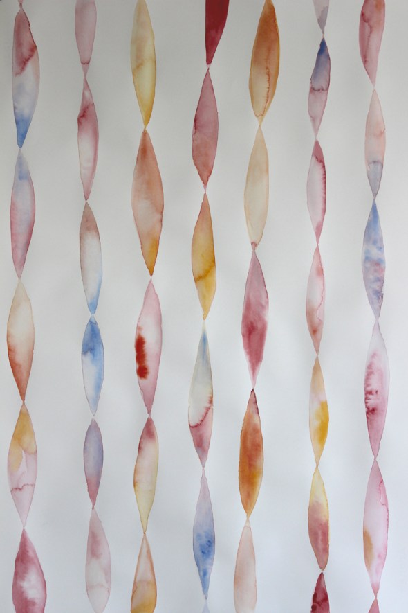 watercolor streamers wallpaper