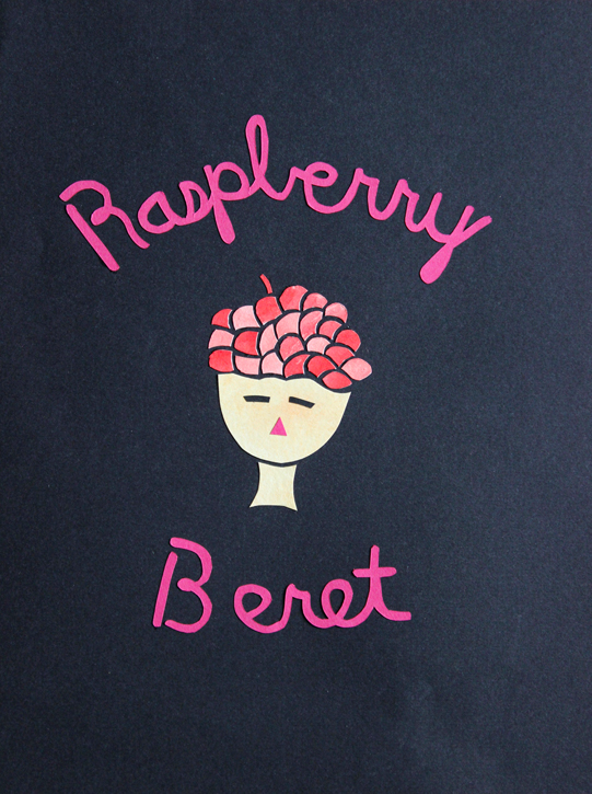 raspberry beret