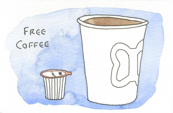 free coffee