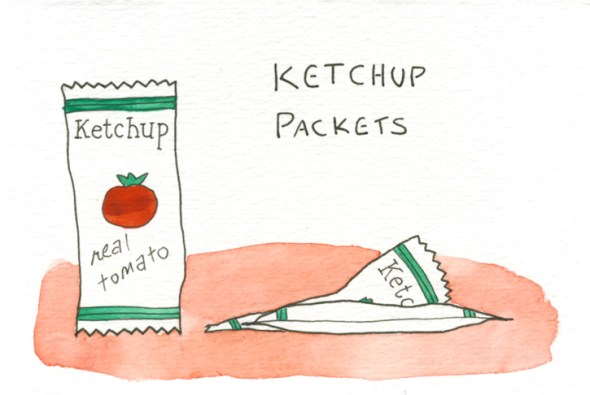 ketchup packets