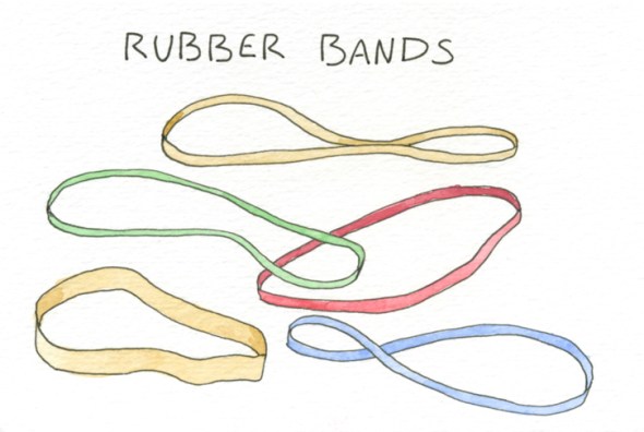 rubber bands