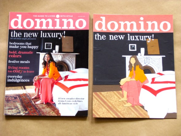 domino magazine paper cuts