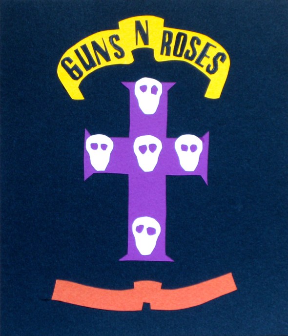 guns n' roses paper cuts