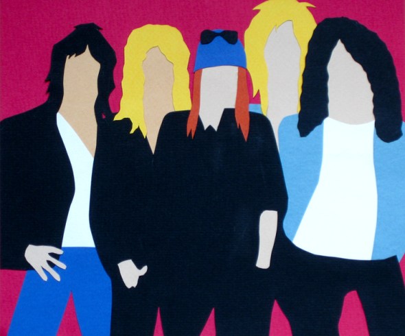 guns n' roses paper cuts