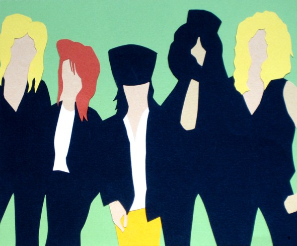 guns n' roses paper cuts