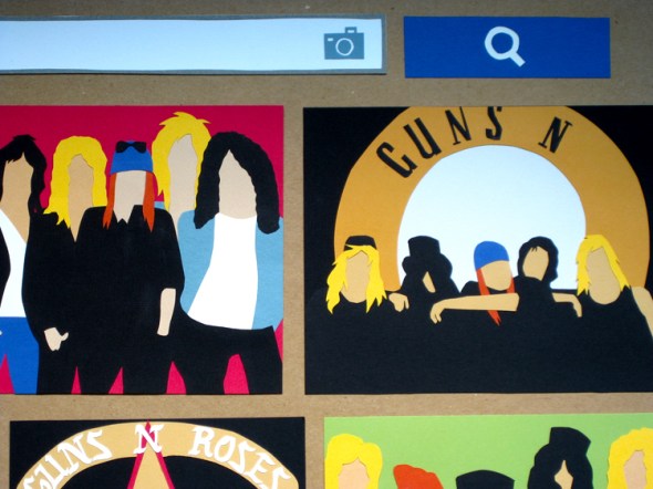 guns n' roses google paper cuts