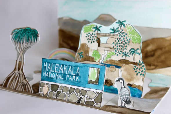 Haleakala mini poster