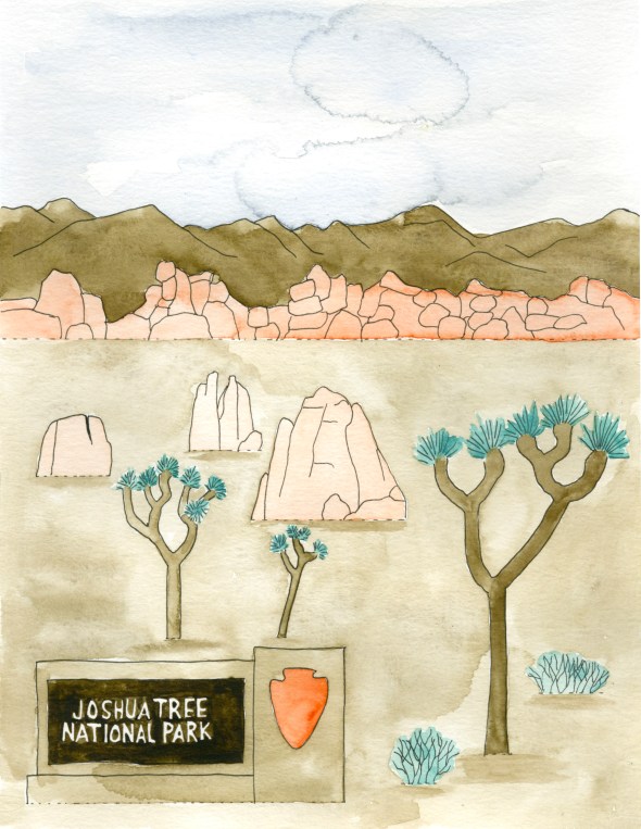 Joshua Tree mini poster