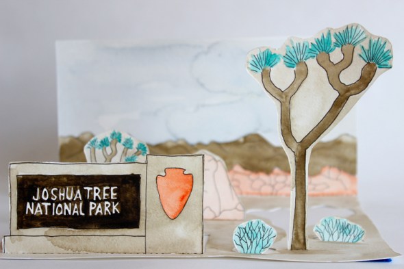 Joshua Tree mini poster