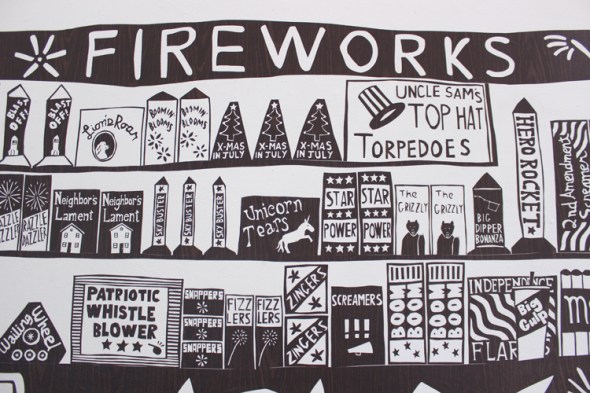 christmas in july fireworks stand