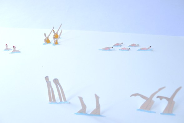 synchronized swimming