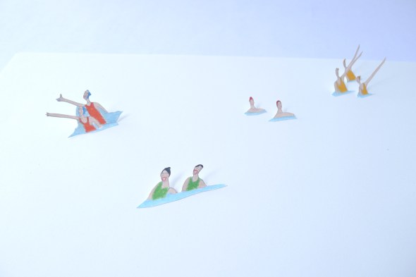 synchronized swimming