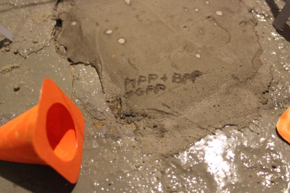 tiny construction zone